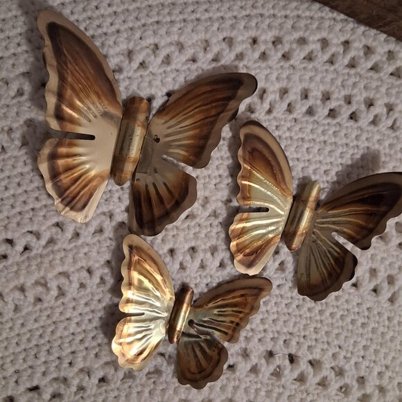 Home Interiors | Accents | Vintage Home Interiors Brass Butterfly Wall ...